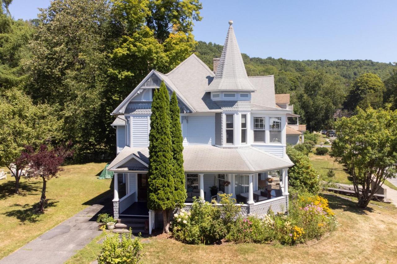 Streamside Victorian Vila Margaretville Exterior foto