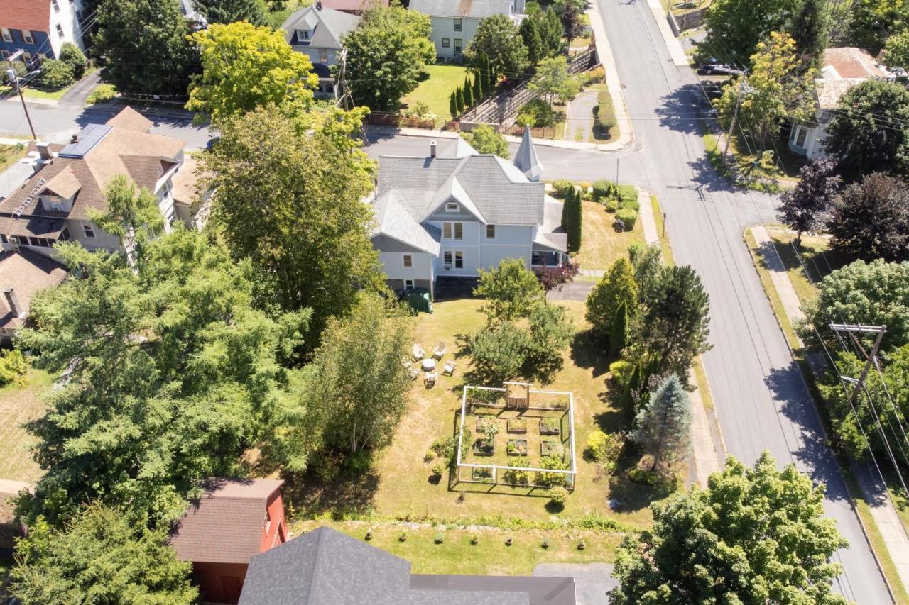 Streamside Victorian Vila Margaretville Exterior foto